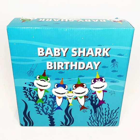 Baby Shark Party Decorations and Supplies Set for Baby Birthday Parties NEW - Picture 1 of 4